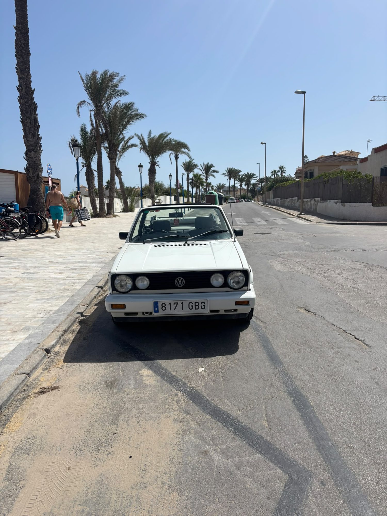 Volkswagen Golf Cabriolet exterior detail