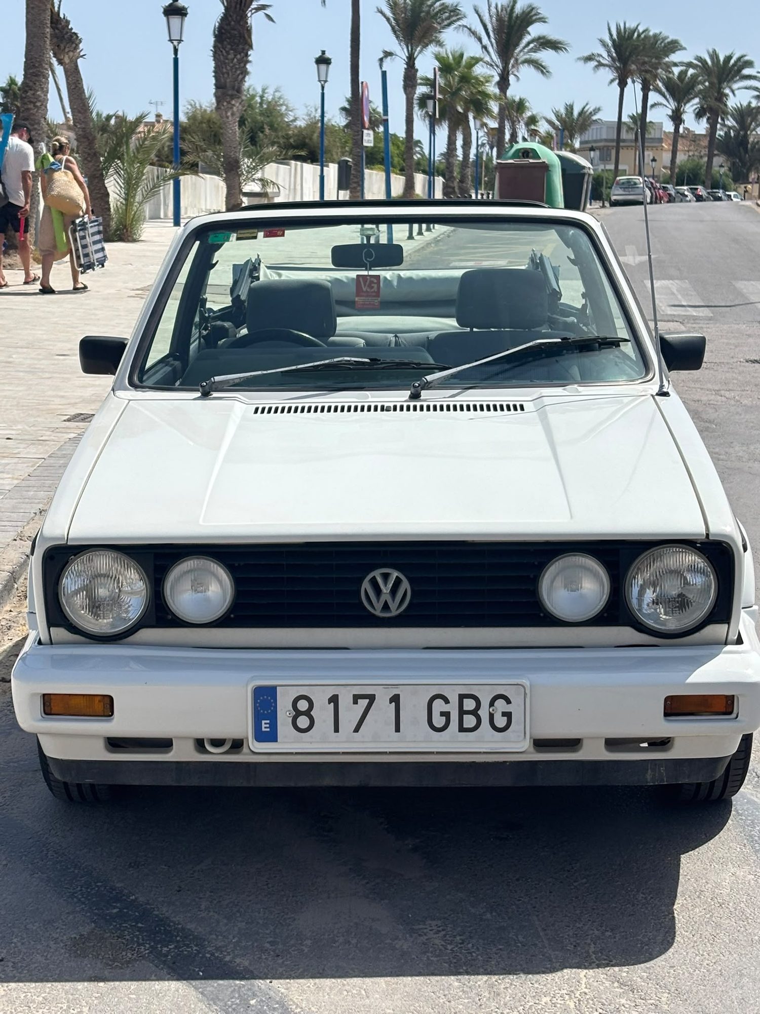 Volkswagen Golf Cabriolet exterior detail