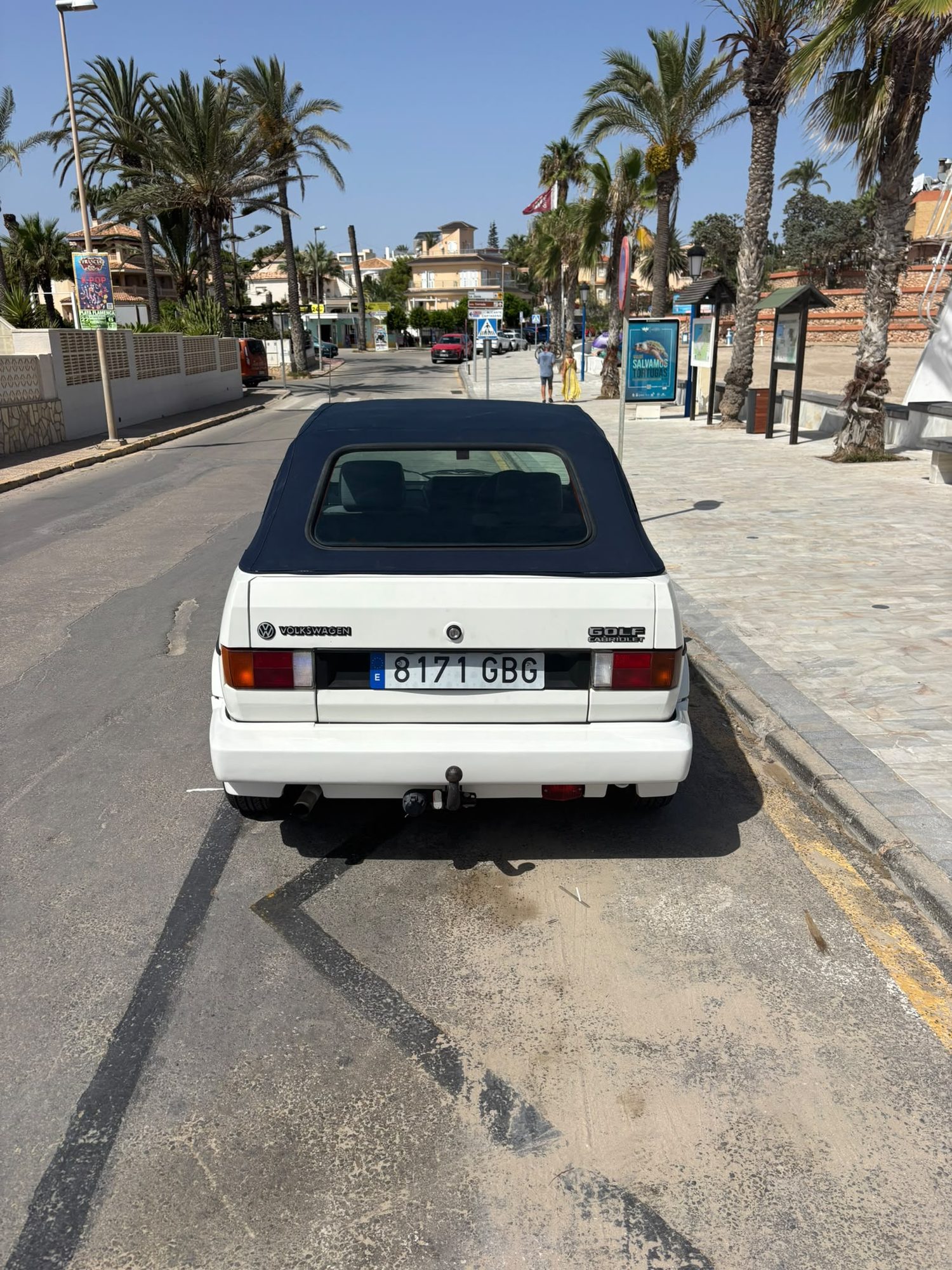 Volkswagen Golf Cabriolet detail