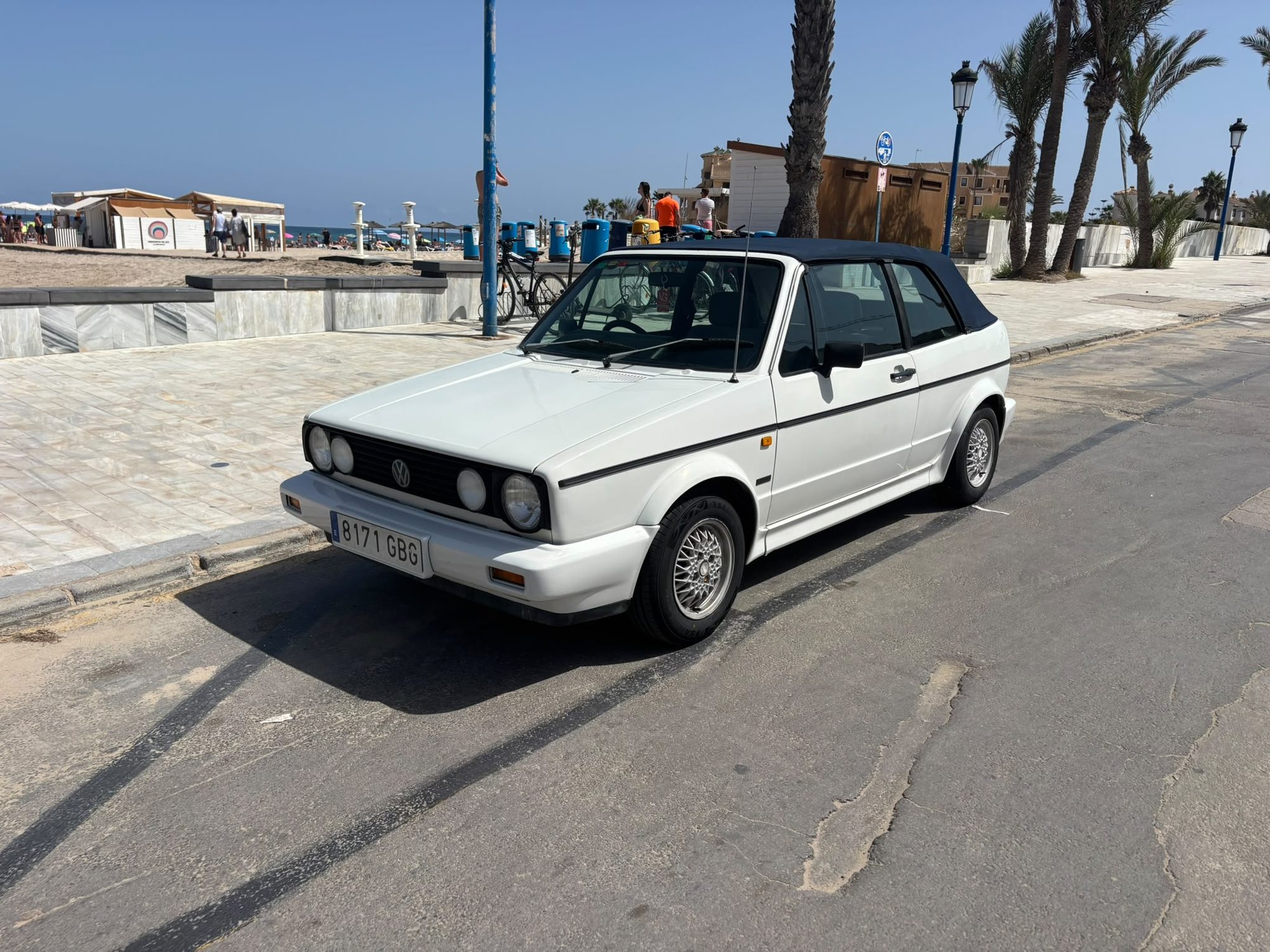 Volkswagen Golf Cabriolet detail