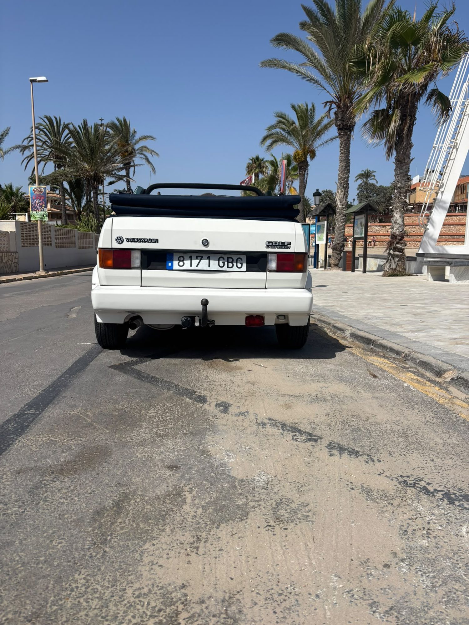 Volkswagen Golf Cabriolet detail